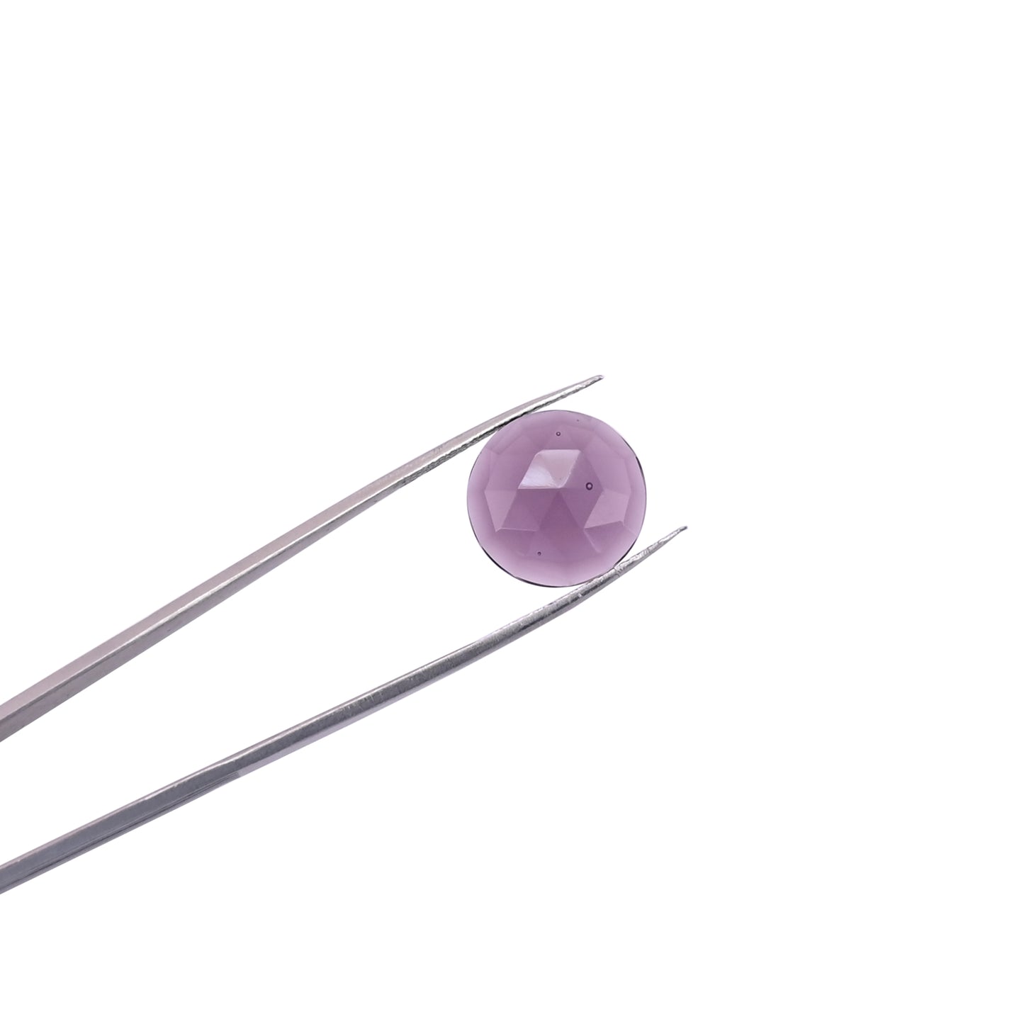 Amethyst Hydro 15mm Round Checker Cut 187.60 Cts Wholesale 28 Pcs Gemstone Lot