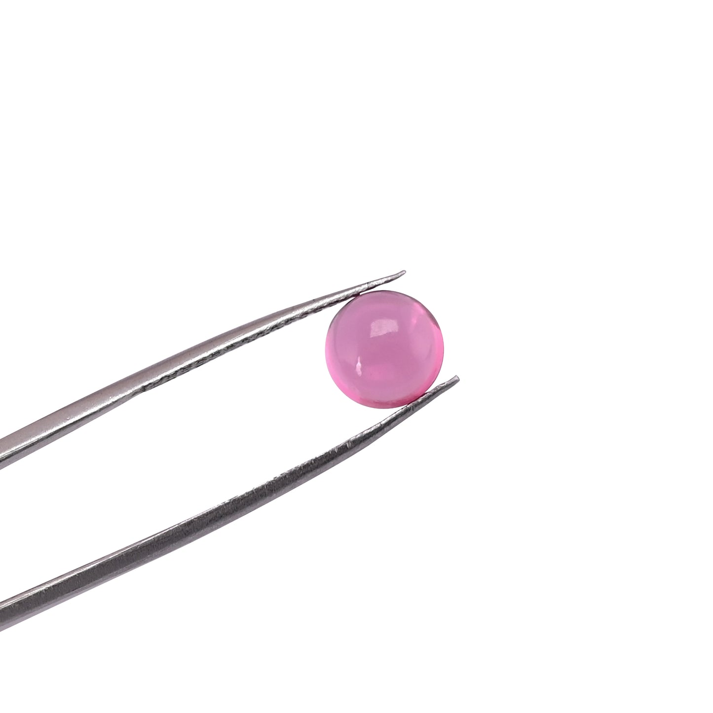Pink Tourmaline Hydro 8mm Round Cabochon 8.90 Cts Wholesale 4 Pcs Gemstone Lot