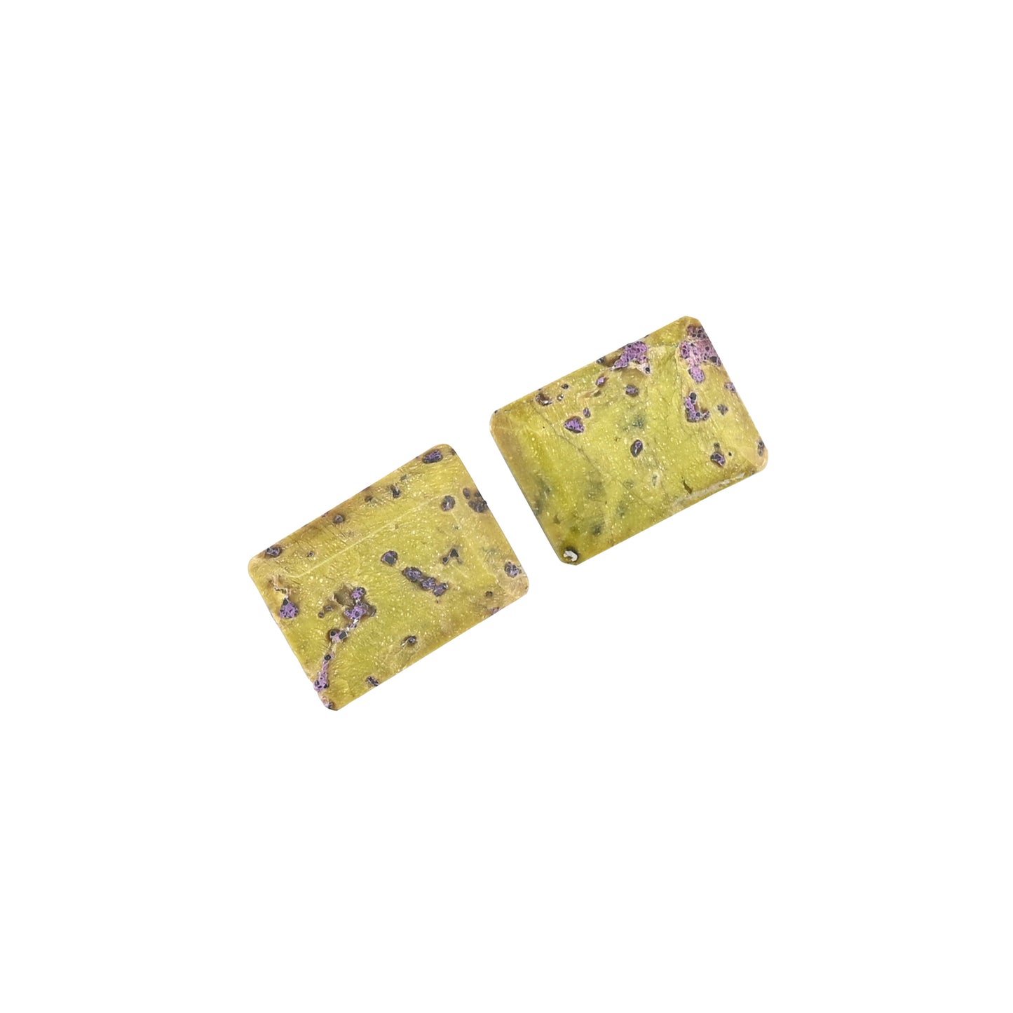 Synthetic Frog Skin Jasper 22x16mm Octagon 36.60 Cts 2 Pcs Gemstone