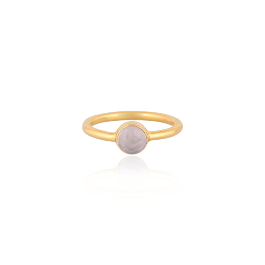 925 Sterling Silver Ring, Crystal Ring, Handmade Ring, Textured Band Ring, July Birthstone Ring, Round Cut Stone Ring, Valentine's Gift