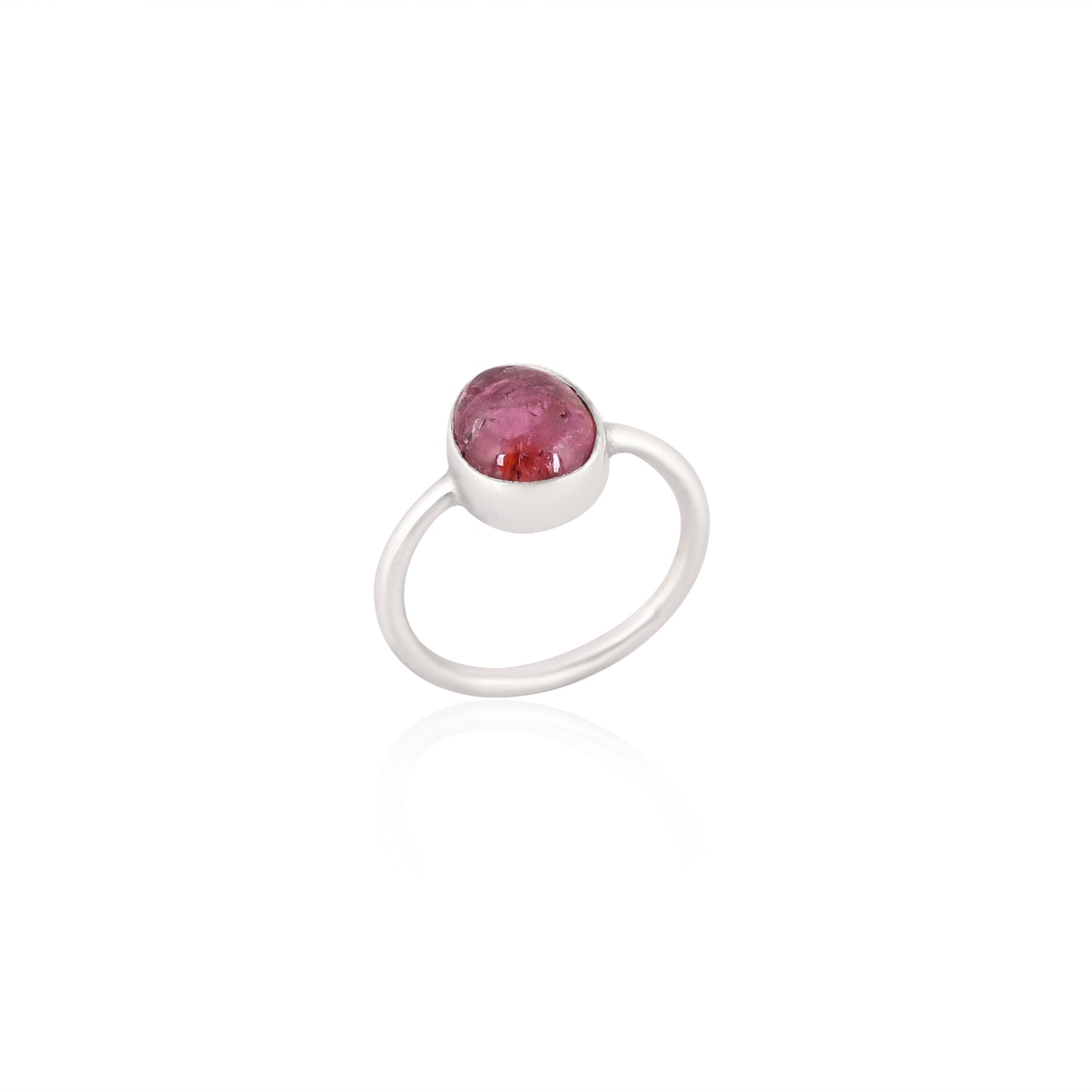 Pink Tourmaline Ring, 925 Silver Ring, Tourmaline Ring, Oval Ring, Pink Color Ring, Handmade Ring, Lucky Ring For Your Relation