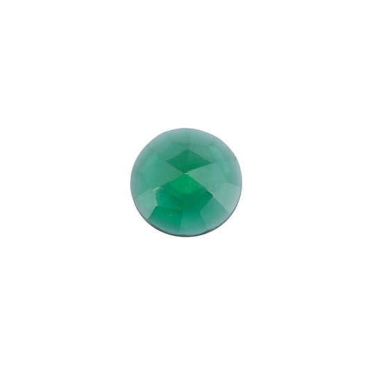 Green Hydro 20mm Round Cut Stone 15.65 Cts 1 Pcs Gemstone