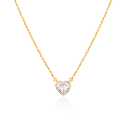 925 Sterling Silver Polki Necklace & Earring