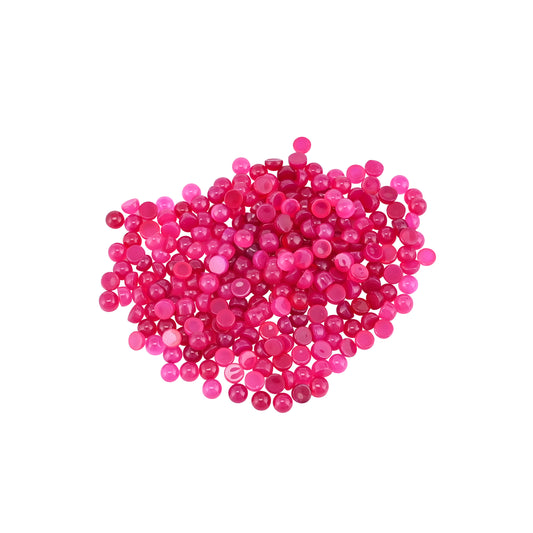 Pink Hydro 4mm Round Cabochon 90.80 Cts Wholesale 257 Pcs Gemstone Lot