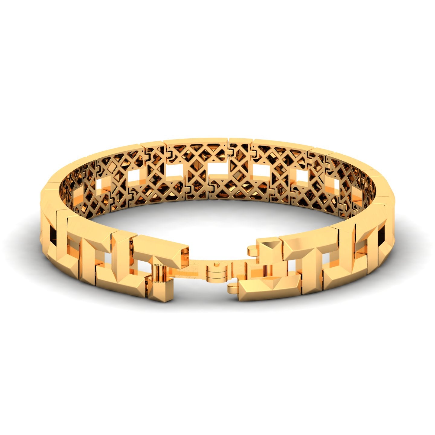 T True Narrow Solid Gold Bracelet